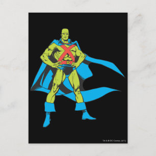 Martian Manhunter Posen Postkarte