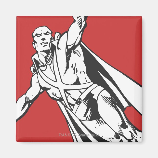 Martian Manhunter Soars 2 Magnet (Vorne)