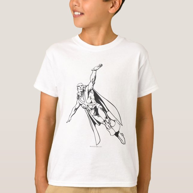 Martian Manhunter Soars 2 T-Shirt (Vorderseite)