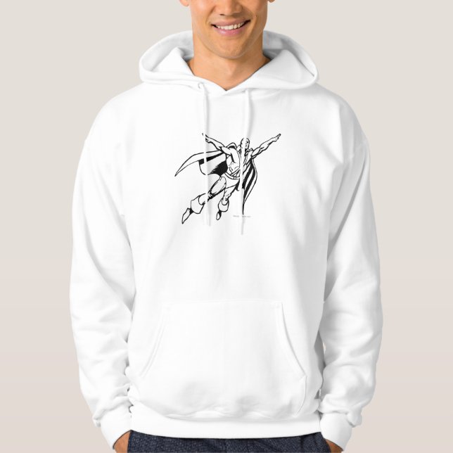Martian Manhunter Soars 3 Hoodie (Vorderseite)