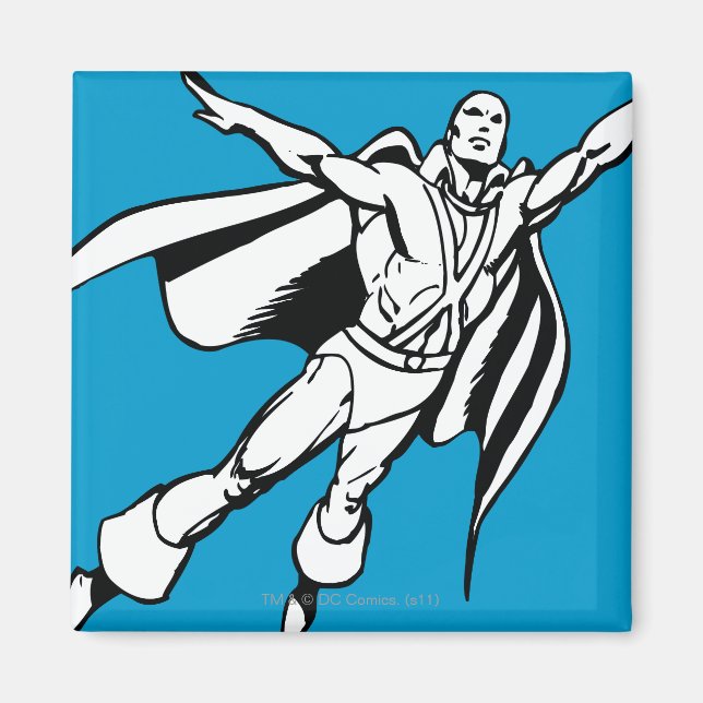 Martian Manhunter Soars 3 Magnet (Vorne)