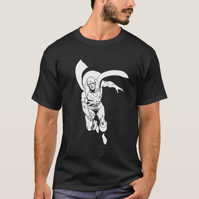 Martian Manhunter Soars 5 T-Shirt (Vorderseite)