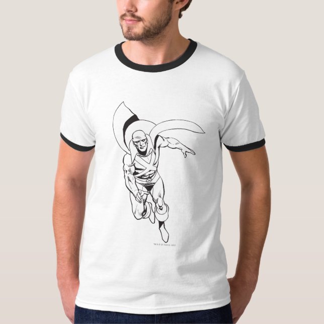 Martian Manhunter Soars 5 T-Shirt (Vorderseite)