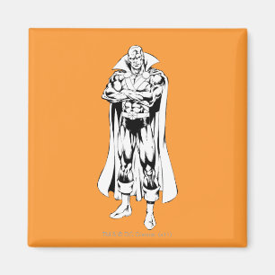 Martian Manhunter Stehend Umriss Magnet