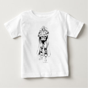 Martian Manhunter Stehende Kontur Baby T-shirt