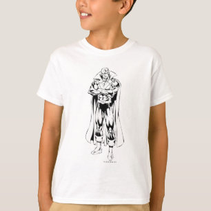 Martian Manhunter Stehende Kontur T-Shirt