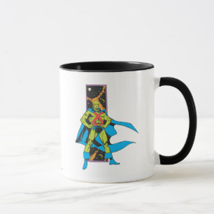 Martian Manhunter und Weltraum-Kulisse Tasse