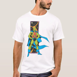 Martian Manhunter & Weltraum-Kulisse T-Shirt