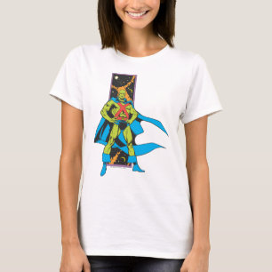 Martian Manhunter & Weltraum-Kulisse T-Shirt