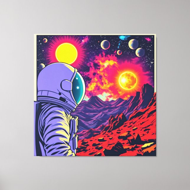 MARTIAN SETTLERS 5 LEINWANDDRUCK (Vorderseite)