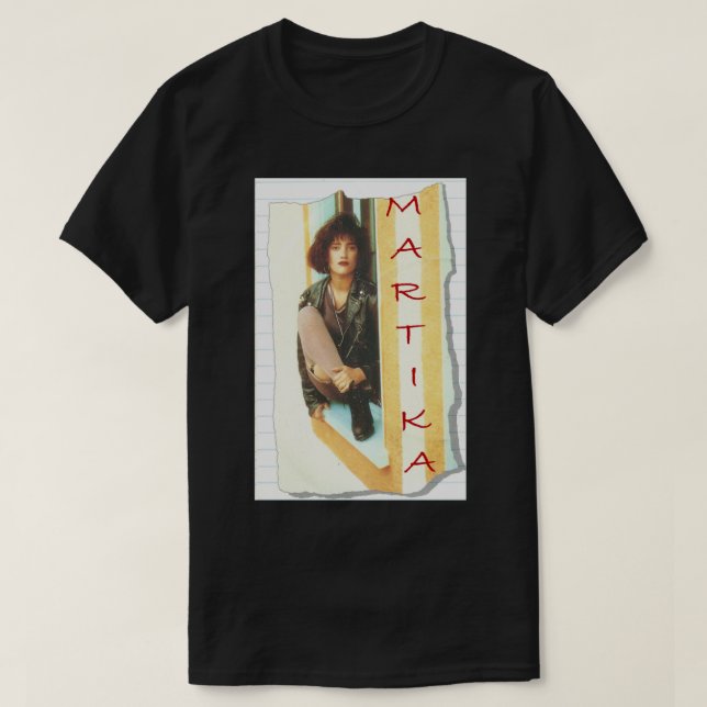 Martika 80er Pop Icon Classic T - Shirt (Design vorne)