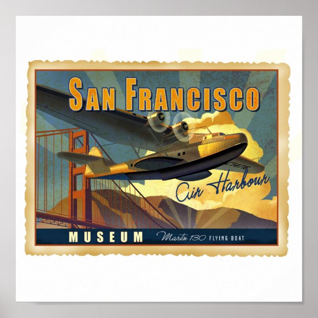 Martin 130 Flying Boat Poster (Vorne)
