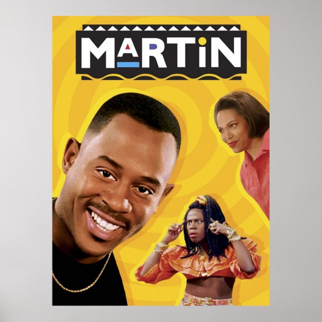 Martin 90s TV Show and Series Poster (Vorne)