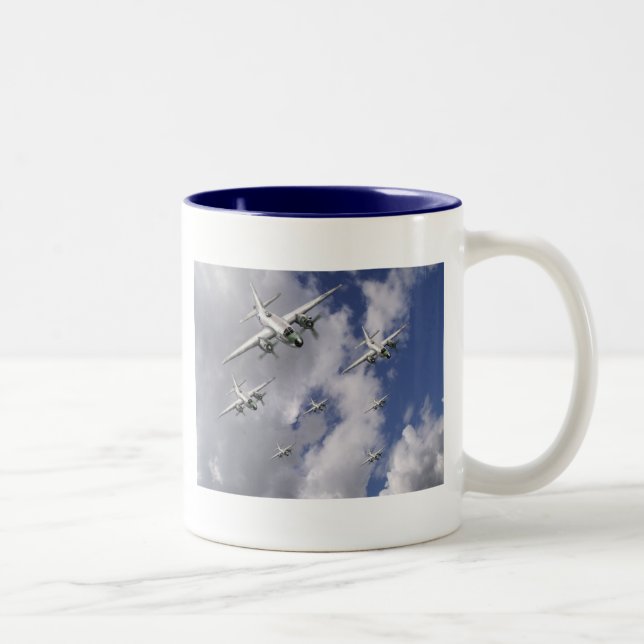 Martin B26 Marauders , Zweifarbige Tasse (Rechts)