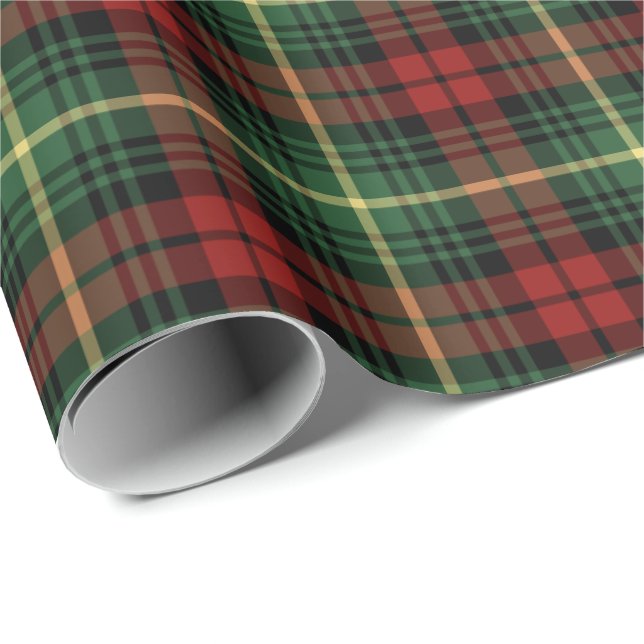 Martin Clan Tartan Geschenkpapier (Rolleneckpunkt)