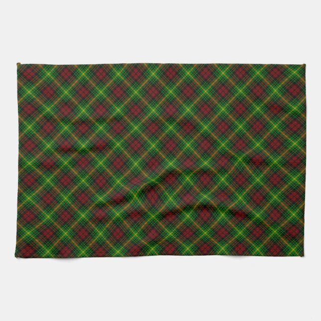 Martin Clan Tartan Scottish Design Küchentuch (Horizontal)