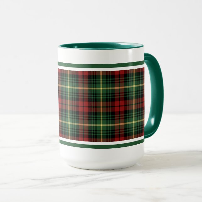 Martin Clan Tartan Tasse (VorderseiteRechts)