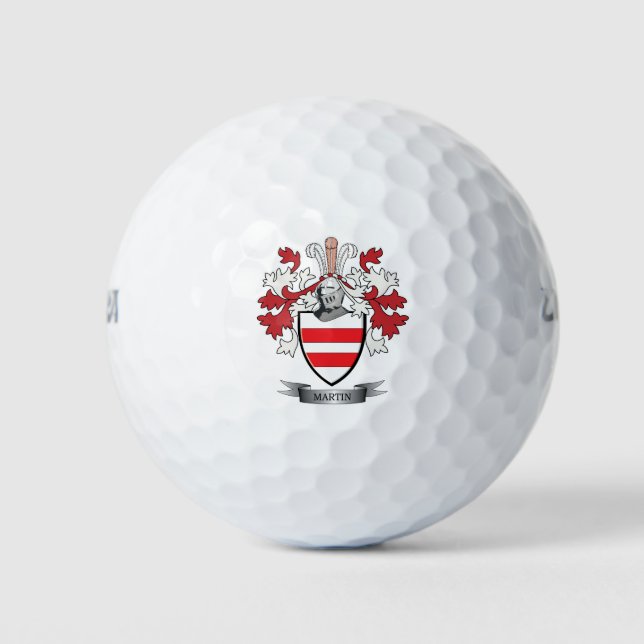 Martin Coat of Arms Golfball (Vorderseite)