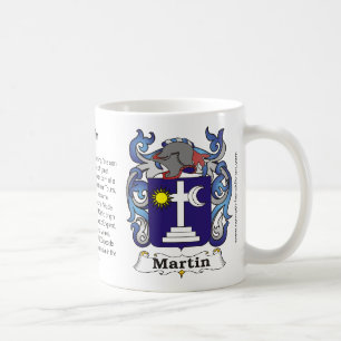 Martin-Familienwappen-Tasse Tasse