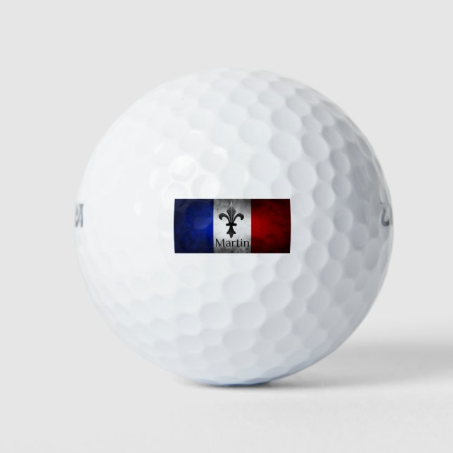 Martin French Flag Golfball (Vorderseite)