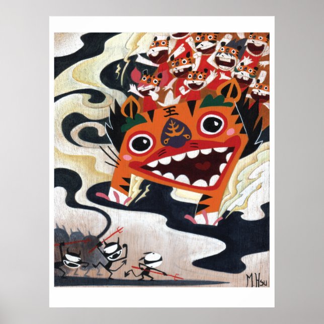 Martin Hsu - Tötet sie mit Laughters Poster (Vorne)