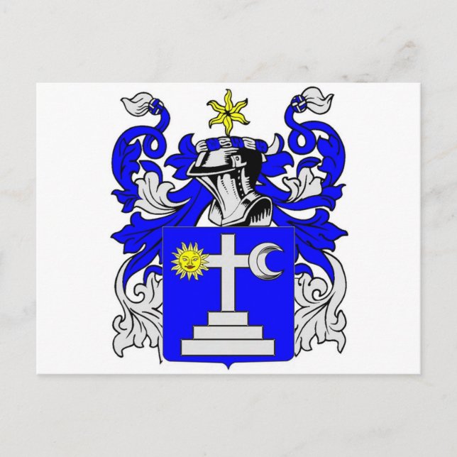 Martin (Irisch) Wappenrühre Postkarte (Vorderseite)