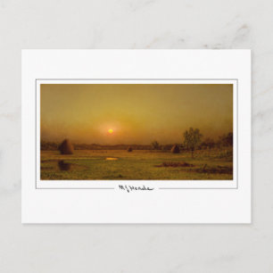Martin Johnson Heade #114 - Fine Art Postcard Postkarte