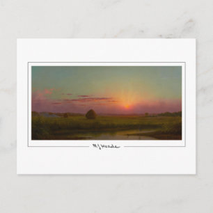 Martin Johnson Heade #42 - Kunstpostkarte Postkarte