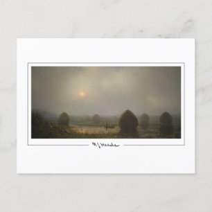 Martin Johnson Heade #84 - Fine Art Postcard Postkarte
