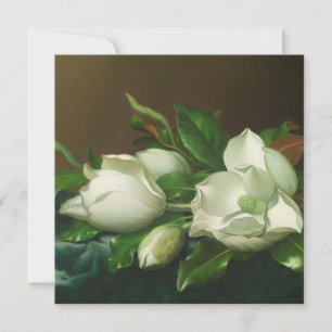 Martin Johnson Heade - Magnolias Feiertagskarte