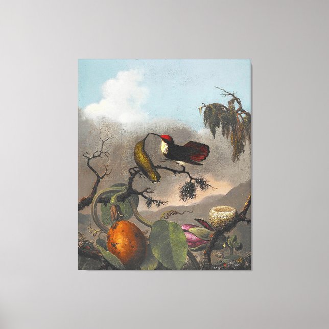 MARTIN JOHNSON HEADE - Ruby-Topaz - c. 1863-1864- Leinwanddruck (Vorderseite)