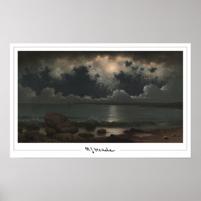 Martin Johnson Heade Zedign Art Poster #129 (Vorne)
