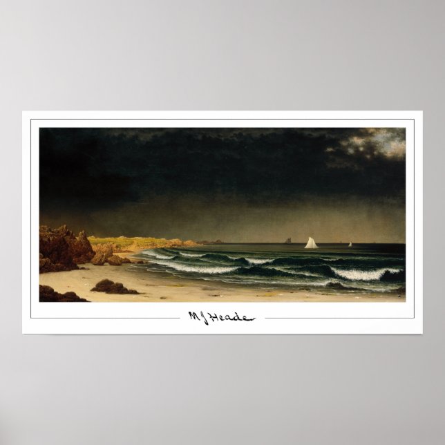 Martin Johnson Heade Zedign Art Poster #20 (Vorne)
