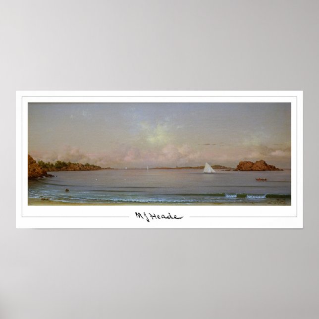 Martin Johnson Heade Zedign Art Poster #207 (Vorne)