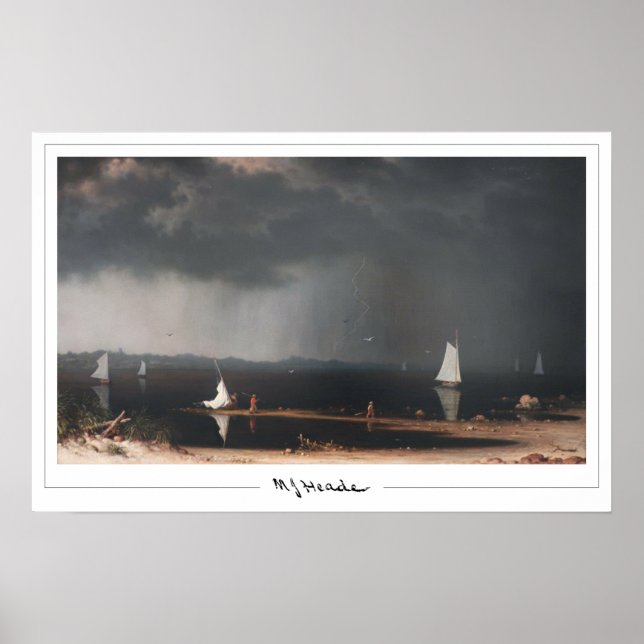 Martin Johnson Heade Zedign Art Poster #260 (Vorne)