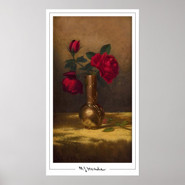 Martin Johnson Heade Zedign Art Poster #32 (Vorne)