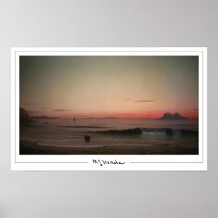 Martin Johnson Heade Zedign Kunstposter #254 Poster