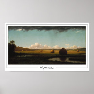 Martin Johnson Heade Zedign Kunstposter #35 Poster