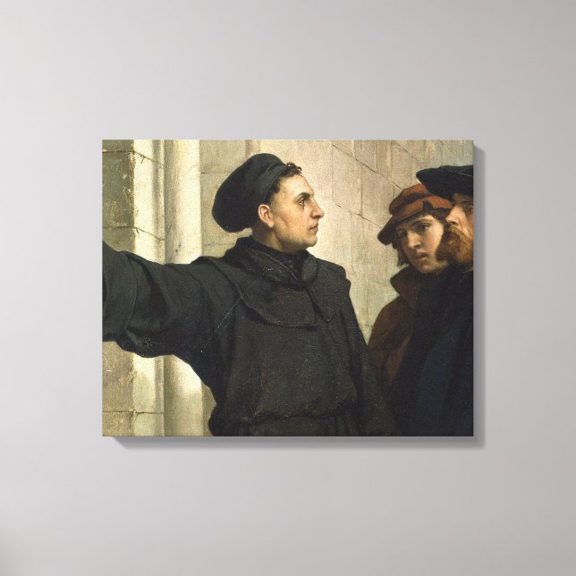 Martin Luther 95 Thesis Leinwanddruck (Vorderseite)