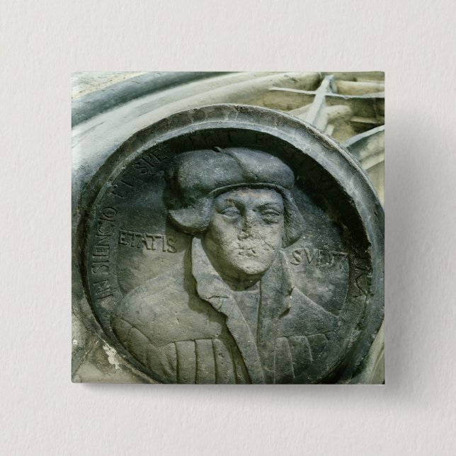 Martin Luther alterte 57 mit der des Luthers Rose Button (Vorderseite)