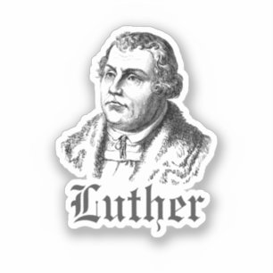 Martin Luther Aufkleber