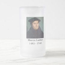 Martin Luther Beer Tasse - Reformationsreihe