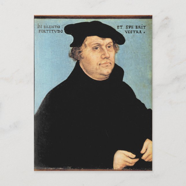 Martin Luther, c.1532 Postkarte (Vorderseite)