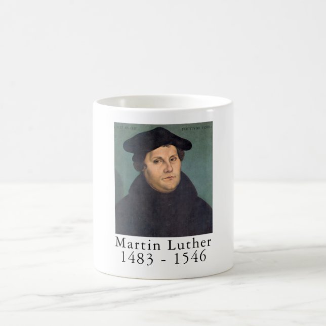 Martin Luther Coffee Tasse - Reformationsreihe (Mittel)