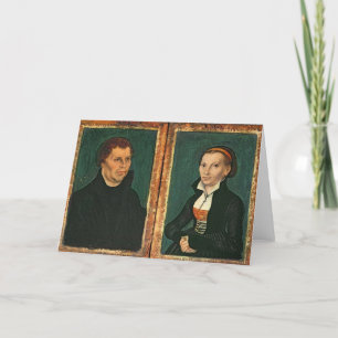 Martin Luther, Katharina von Bora, c.1526 Karte