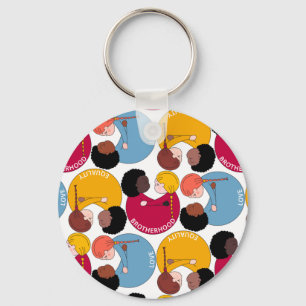 Martin Luther King Day, Brüderlichkeit und Gleich Schlüsselanhänger