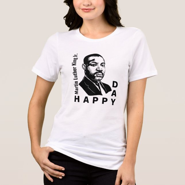 Martin Luther King Day Equality Legacy Tri-Blend Shirt (Vorderseite)