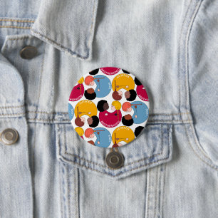 Martin Luther King Day, Gleichheit und Brüderlichk Button