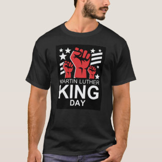 Martin Luther King Jr. Empowered Fäuste Symbol Des T-Shirt