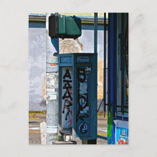 Martin Luther King Jr. gebührenpflichtiges Telefon Postkarte